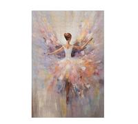 Jigsaw Puzzles for Adults 200 Piece Dancer Large Puzzle Abstract, Difficult Challenging Family Games for The Whole for Women, Wooden Jigsaws with Gift Box Packaging, Gifts for Women 35x25cm D-1337