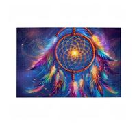 Jigsaw Puzzles for Adults 200 Piece Dream Catcher Large Puzzle Color, Difficult Challenging Family Games for The Whole for Women, Wooden Jigsaws with Gift Box Packaging, Gifts for Women 35x25cm D-17