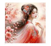 Jigsaw Puzzles for Adults 200 piece Elegant Woman, 200 Piece Difficult jigsaw puzzles for adults, Challenging Jigsaws 200 pieces, Puzzle Game for The Whole for Women, Gifts for Men 28x28cm