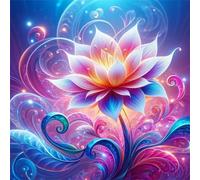 Jigsaw Puzzles For Adults 200 piece,Fantastic Lotus Flower jigsaw puzzle 28x28 cm Challenging puzzles,DIY Puzzle for Home Decoration Family Perfect Game