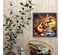 Jigsaw Puzzles for Adults 200 piece Guitar Horse, 200 Piece Difficult jigsaw puzzles for adults, Challenging Jigsaws 200 pieces, Puzzle Game for The Whole for Women, Gifts for Men 28x28cm