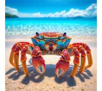 Jigsaw Puzzles for Adults 200 Piece jigsaw puzzles for Adult Educational Game Challenge Toy 200 Pieces Puzzle Challenging Games for The Whole for adults,Tropical Beach Crab puzzle Gifts