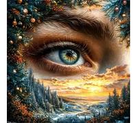 Jigsaw Puzzles for Adults 200 Piece jigsaw puzzles for Adult Educational Game Challenge Toy 200 Pieces Puzzle Challenging Games for The Whole for adults,Eye Scenery puzzle Gifts