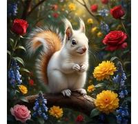 Jigsaw Puzzles for Adults 200 Piece jigsaw puzzles for Adult Educational Game Challenge Toy 200 Pieces Puzzle Challenging Games for The Whole for adults,Woods Flowers Squirrels puzzle Gifts