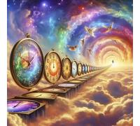 Jigsaw Puzzles for Adults 200 Piece jigsaw puzzles for Adult Educational Game Challenge Toy 200 Pieces Puzzle Challenging Games for The Whole for adults,Road of Time puzzle Gifts