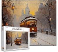 Jigsaw Puzzles for Adults 200 Piece Jigsaw Puzzles for Adults landscape Difficult Challenging Educational Games Develop Problem Solving Skills Increase Creativity Festival Gift Men/Women 35x25cm H-11