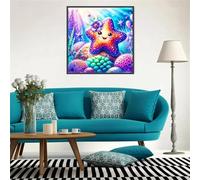 Jigsaw Puzzles for Adults 200 piece Seabed Starfish, 200 Piece Difficult jigsaw puzzles for adults, Challenging Jigsaws 200 pieces, Puzzle Game for The Whole for Women, Gifts for Men 28x28cm