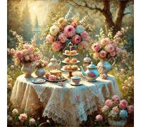 Jigsaw Puzzles for Adults 200 piece Tea Pastries, 200 Piece Difficult jigsaw puzzles for adults, Challenging Jigsaws 200 pieces, Puzzle Game for The Whole for Women, Gifts for Men 28x28cm