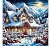 Jigsaw Puzzles for Adults 200 piece Valley Villa, 200 Piece Difficult jigsaw puzzles for adults, Challenging Jigsaws 200 pieces, Puzzle Game for The Whole for Women, Gifts for Men 28x28cm