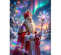 Jigsaw Puzzles for Adults 200 Pieces, Aurora Smile King Puzzles for Adults 200 Pieces, Challenging Puzzle 14x10 inch, Interactive Puzzle Gift for Stress Selief and Relaxation