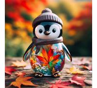 Jigsaw Puzzles for Adults 200 Pieces Crystal Penguin Scenery,Hard Difficult Challenging Puzzle for adults,200 Piece Educational Game Home Decoration puzzle