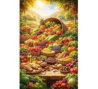 Jigsaw Puzzles for Adults 200 Pieces, Fruits Vegetables Puzzles for Adults 200 Pieces, Challenging Puzzle 14x10 inch, Interactive Puzzle Gift for Stress Selief and Relaxation