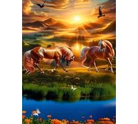 Jigsaw Puzzles for Adults 200 Pieces,Landscape Animal Scenery jigsaw puzzle 35x25 cm Challenging DIY Puzzle for Home Decoration,Family puzzles Perfect for Game