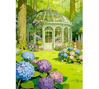 Jigsaw Puzzles for Adults 200 Pieces, Plant Room Flower Puzzles for Adults 200 Pieces, Challenging Puzzle 14x10 inch, Interactive Puzzle Gift for Stress Selief and Relaxation