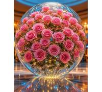 Jigsaw Puzzles for Adults 200 Pieces, Roses Bouquet Puzzles for Adults 200 Pieces, Challenging Puzzle 14x10 inch, Interactive Puzzle Gift for Stress Selief and Relaxation
