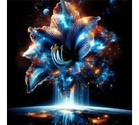 Jigsaw Puzzles for Adults 200 Pieces Space Fantasy Lilies,Hard Difficult Challenging Puzzle for adults,200 Piece Educational Game Home Decoration puzzle