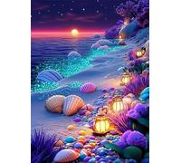 Jigsaw Puzzles for Adults 200, Puzzles for Adults Beach Shells, Challenging Difficult Logic Puzzle, Puzzle 200 Pieces for Adult 13.8 x 9.8 inch