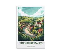 Jigsaw Puzzles for Adults 200 Puzzles Yorkshire Dales England Puzzles for Adults Educational Game Challenge Toy 200 Pieces 35x25cm