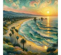 Jigsaw Puzzles for Adults 200, Sunset Ocean Puzzle for Adults, Memory Games, Logic Puzzles, Impossible Hard Challenge, Relaxation, Puzzle 200 Pieces