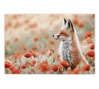 Jigsaw Puzzles for Adults 2000, 2000 Piece Jigsaw Puzzles for Adults, Challenging Wooden Jigsaws Puzzle for The Whole for Women, Puzzle for Home Wall Decor, Gifts for Women/Men, Theme: Fox, C-52