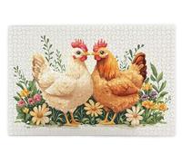 Jigsaw Puzzles for Adults 2000, 2000 Piece Jigsaw Puzzles for Adults, Challenging Wooden Jigsaws Puzzle for The Whole for Women, Puzzle for Home Wall Decor, Gifts for Women/Men, Theme: Chicken, H-16