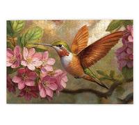 Jigsaw Puzzles for Adults 2000, 2000 Piece Jigsaw Puzzles for Adults, Challenging Wooden Jigsaws Puzzle for The Whole for Women, Puzzle for Home Decor, Gifts for Women/Men, Theme: Hummingbird, B-30