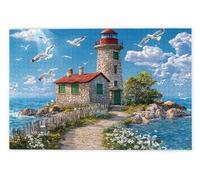 Jigsaw Puzzles for Adults 2000, 2000 Piece Jigsaw Puzzles for Adults, Challenging Wooden Jigsaws Puzzle for The Whole for Women, Puzzle for Home Decor, Gifts for Women/Men, Theme: Lighthouse, A-64