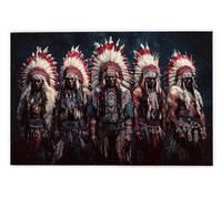 Jigsaw Puzzles for Adults 2000, 2000 Piece Jigsaw Puzzles for Adults, Challenging Wooden Jigsaws Puzzle for The Whole for Women, Puzzle for Home Wall Decor, Gifts for Women/Men, Theme: Indians, U-54