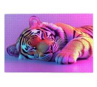 Jigsaw Puzzles for Adults 2000, 2000 Piece Jigsaw Puzzles for Adults, Challenging Wooden Jigsaws Puzzle for The Whole for Women, Puzzle for Home Wall Decor, Gifts for Women/Men, Theme: Tiger, O-48