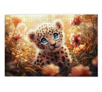 Jigsaw Puzzles for Adults 2000, 2000 Piece Jigsaw Puzzles for Adults, Challenging Wooden Jigsaws Puzzle for The Whole for Women, Puzzle for Home Wall Decor, Gifts for Women/Men, Theme: Leopard, U-90