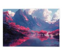 Jigsaw Puzzles for Adults 2000, 2000 Piece Jigsaw Puzzles for Adults, Challenging Wooden Jigsaws Puzzle for The Whole for Women, Puzzle for Home Wall Decor, Gifts for Women/Men, Theme: Landscape, I-42