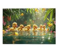 Jigsaw Puzzles for Adults 2000, 2000 Piece Jigsaw Puzzles for Adults, Challenging Wooden Jigsaws Puzzle for The Whole for Women, Puzzle for Home Wall Decor, Gifts for Women/Men, Theme: Duck, E-74