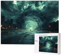 Jigsaw Puzzles for Adults 2000, 2000 Piece Jigsaw Puzzles for Adults, Wooden Game for The Whole for Men, green Pzzle for Christmas Decorations, Gifts for Women, Sky Pattern PjY113 2-2