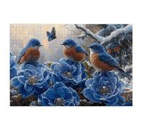 Jigsaw Puzzles for Adults 2000, 2000 Piece Jigsaw Puzzles for Adults, Wooden Puzzle Game for The Whole for Men, Bird Puzzle for Christmas Decorations, Gifts for Women, Theme: Flower Pattern, S-82