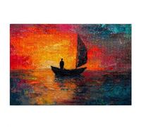 Jigsaw Puzzles for Adults 2000, 2000 Piece Jigsaw Puzzles for Adults, Wooden Puzzle Game for The Whole for Men, Boat Puzzle for Christmas Decorations, Gifts for Women, Theme: Abstract Pattern, G-2