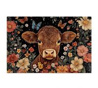 Jigsaw Puzzles for Adults 2000, 2000 Piece Jigsaw Puzzles for Adults, Wooden Puzzle Game for The Whole for Men, Animal Puzzle for Christmas Decorations, for Women, Theme: Ox Pattern, G-12