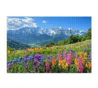 Jigsaw Puzzles for Adults 2000, 2000 Piece Jigsaw Puzzles for Adults, Wooden Puzzle Game for The Whole for Men, Landscape Puzzle for Christmas Decorations, Gifts for Women, Mountain Pattern, U-54