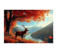Jigsaw Puzzles for Adults 2000, 2000 Piece Jigsaw Puzzles for Adults, Wooden Puzzle Game for The Whole for Men, Animal Puzzle for Christmas Decorations, Gifts for Women, Theme: Autumn Pattern, J-98