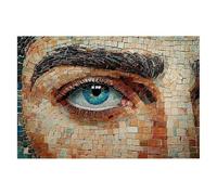 Jigsaw Puzzles for Adults 2000 Abstract Jigsaws 2000 Pieces for Adults Wooden Eye Puzzle Games, Classic Educational Challenging Game for The Whole Families Decompression, Rome Decor Gifts 99x70cm L-96