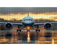 Jigsaw Puzzles for Adults 2000 Airplane 2000 Piece Jigsaw Puzzles for Adults, Challenging Puzzle Educational Game for The Whole for Women Gifts for Men Wall Art Room Decor Airport 40x28 In RXPT-5294