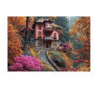 Jigsaw Puzzles for Adults 2000, Autumn Jigsaws 2000 Pieces for Adults, Impossible Jigsaws Puzzle Challenging Game for The Whole, Wooden Jigsaw Puzzles for Gifts for Women Men, Decor Theme:Cabin -1840