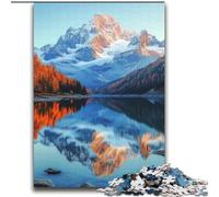 Jigsaw Puzzles for Adults 2000 Beautiful Mountains And Lakes Challenging Game Toys Deal As Gifts for The Whole Family for Ages 14+ 70x100cm
