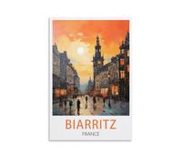 Jigsaw Puzzles for Adults 2000 Biarritz Frances Jigsaw Puzzles for Challenging Family Activity Games DIY Puzzle for Home Decor 70x100cm
