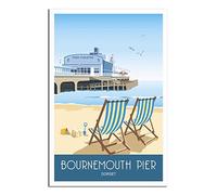 Jigsaw Puzzles for Adults 2000，Bournemouth Pier Beach Dorset Puzzles for Adults, Challenging Puzzles, Puzzle Game for The Whole for Women,Gifts for Men, 100x70cm