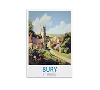Jigsaw Puzzles for Adults 2000，Bury St Edmundss Puzzles for Adults, Challenging Puzzles, Puzzle Game for The Whole for Women,Gifts for Men, 100x70cm