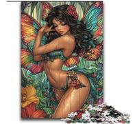 Jigsaw Puzzles for Adults 2000 Butterfly Fairy Challenging Game Toys Deal As Gifts for The Whole Family for Ages 14+ 70x100cm