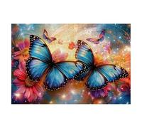 Jigsaw Puzzles for Adults 2000 Butterfly Jigsaws 2000 Pieces for Adults Wooden Fantasy Puzzle Games, Classic Educational Challenging Game for The Whole Families Decompression, Decor Gifts 99x70cm G-83
