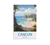 Jigsaw Puzzles for Adults 2000，Cancun Mexico Paper Jigsaw Puzzle 2000 Pieces Adult Toys Decompression Game 100x70cm