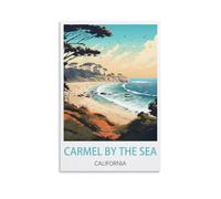 Jigsaw Puzzles for Adults 2000 Carmel by The Sea California，2000 Piece Jigsaw Puzzle For Adults - Challenging Puzzle Perfect for Game Nights 100x70cm