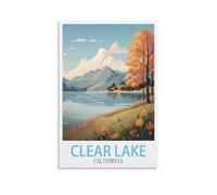 Jigsaw Puzzles for Adults 2000 Clear Lake California 2000 Piece Jigsaw Puzzle For Adults - Challenging Puzzle Perfect for Game Nights 70x100cm